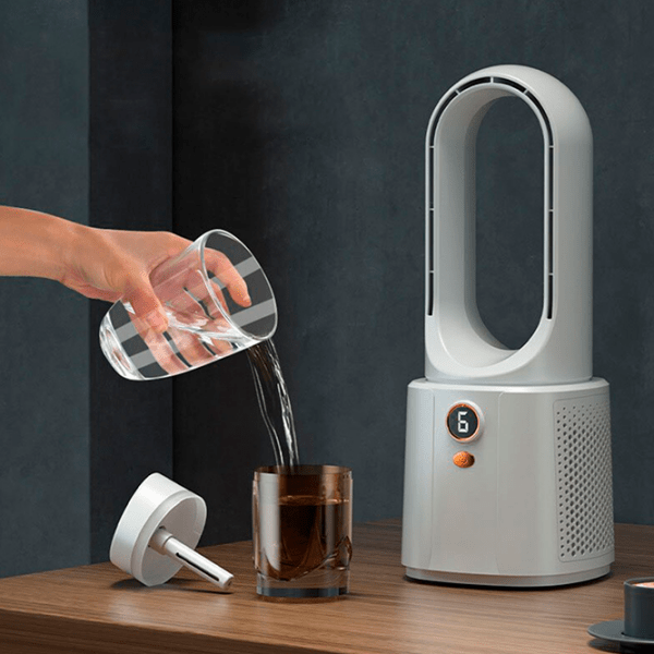Umidificator de aer Leafless Spray Fan A1 White  photo 6