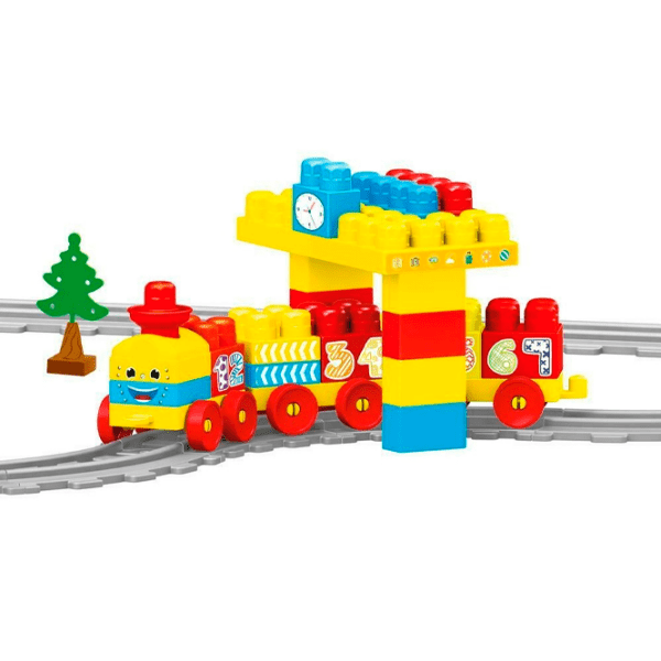 Конструктор Dolu Train Set Разноцветный Количество деталей 58, 1.5+ photo 2