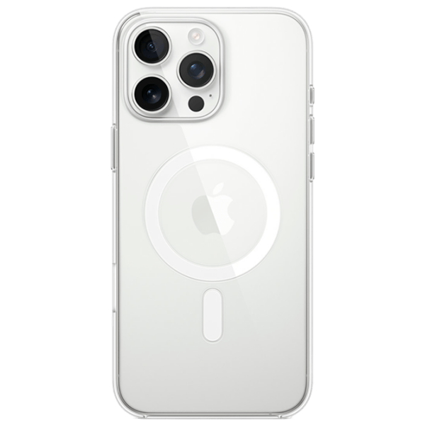 Чехол для смартфона Apple iPhone 16 Pro Max (MA7F4ZM/A) White Прозрачный Apple, ПП, MagSafe Back photo 2