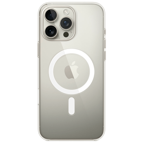 Чехол для смартфона Apple iPhone 16 Pro Max (MA7F4ZM/A) White Прозрачный Apple, ПП, MagSafe Back photo 3