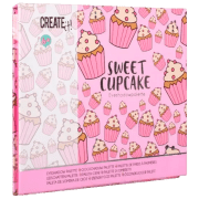 Set de creație Create it Sweet Cupcake Eye Shadow Palette 84521 Pink Pentru fetițe, 6+