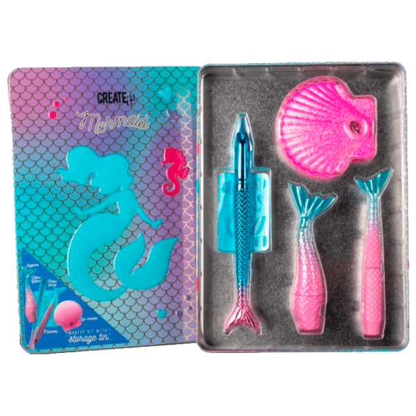Set de creație Create it Trusă de Machiaj "Sirena" 84604 Multicolor Pentru fetițe, 6+ photo 1
