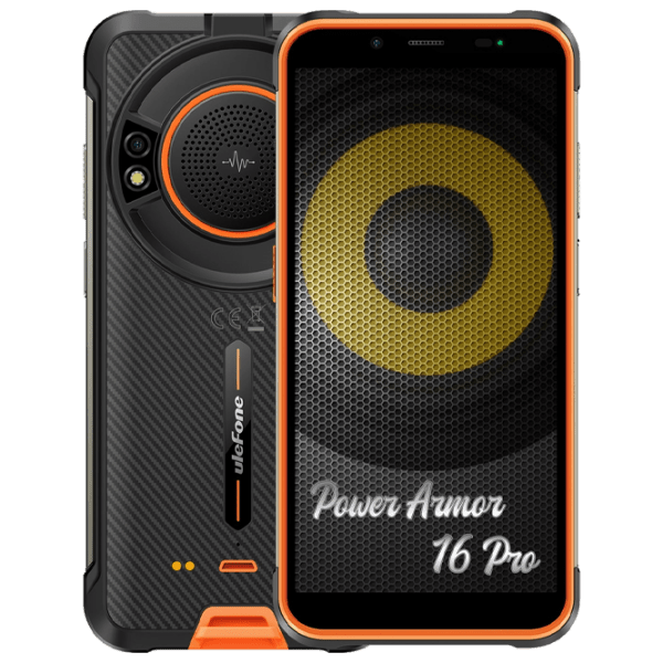 Ulefone Power Armor 16 Pro 64 GB Black Orange 5.93" | 16 MP | 4 GB | Dual SIM photo 1
