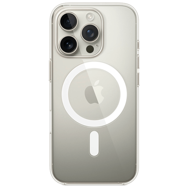 Чехол для смартфона Apple iPhone 16 Pro (MA7E4ZM/A) White Прозрачный Apple, ПП, MagSafe Back photo 2