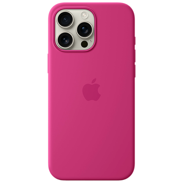 Husă pentru smartphone Apple iPhone 16 Pro (MYYN3ZM/A) Fuchsia Pink Apple, TPU, MagSafe Back photo 2
