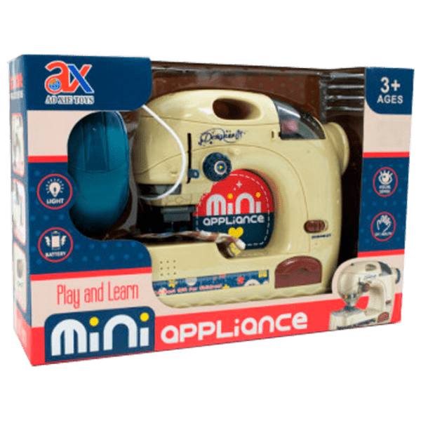 Set de creație ICOM Mini Appliance Mașină de cusut CA065524 Beige Pentru copii, 3+ photo 1