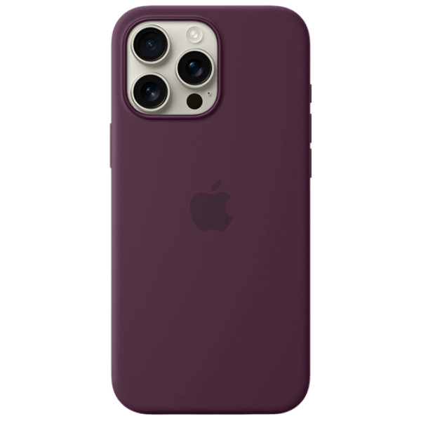 Husă pentru smartphone Apple iPhone 16 Pro (MYYM3ZM/A) Plum Purple Apple, TPU, MagSafe Back photo 2