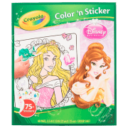 Креативный набор Crayola Color'n Sticker Princess 04-0202 Pink Для девочек, 3+