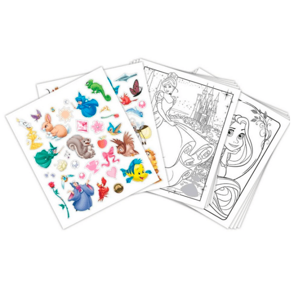 Креативный набор Crayola Color'n Sticker Princess 04-0202 Pink Для девочек, 3+ photo 2