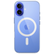 Husă pentru smartphone Apple iPhone 16 (MA6A4ZM/A) White Transparent