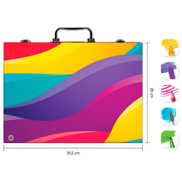 Set de creație As Kids Deluxe Rainbow 1038-11050 Multicolor Pentru copii, 3+ photo 7
