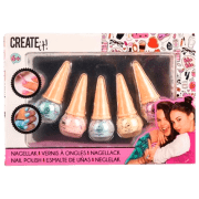 Креативный набор Create it Nail Polish Лаки для ногтей Icecream 84133 Разноцветный Для девочек, 6+