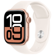Умные часы Apple Watch Series 10 Розовое Золото | 42 мм | Алюминий/ Силикон
| MWWJ3QI/ A