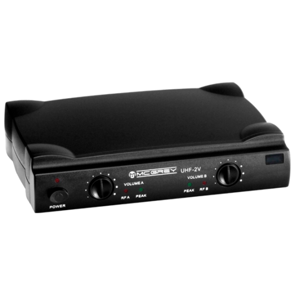 Microfon McGrey UHF-2V Dual Vocal Set Black  photo 2
