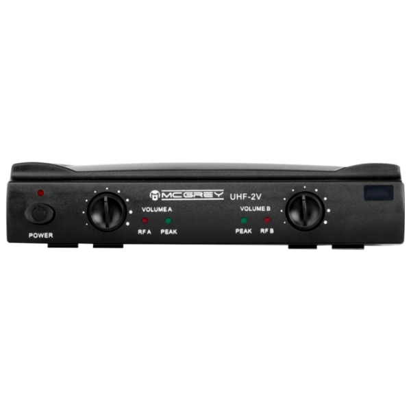 Microfon McGrey UHF-2V Dual Vocal Set Black  photo 3