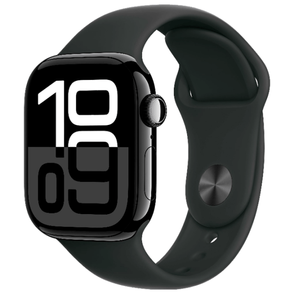 Ceas inteligent Apple Watch Series 10 Jet Black | 42 mm | Aluminiu/ Silicon
| MWWF3QI/ A photo 1
