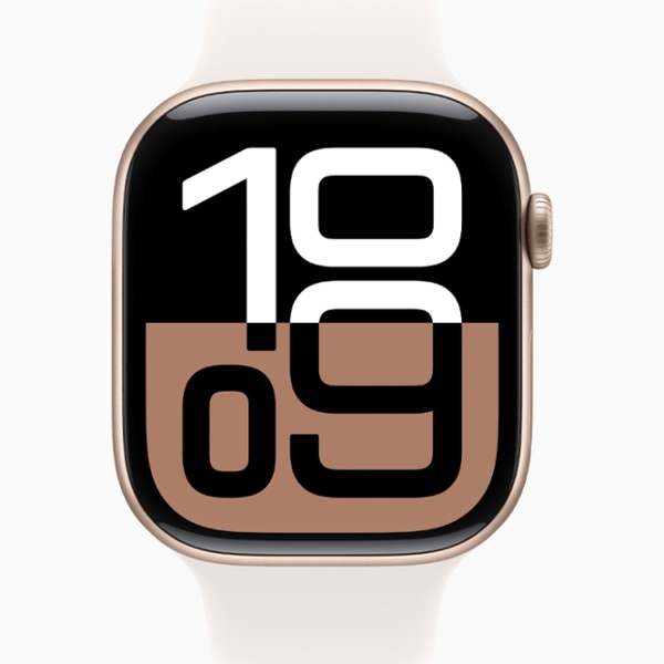 Ceas inteligent Apple Watch Series 10 Rose Gold 1.96" | 46 mm | Aluminiu/ Silicon
| MWWU3QI/ A photo 3