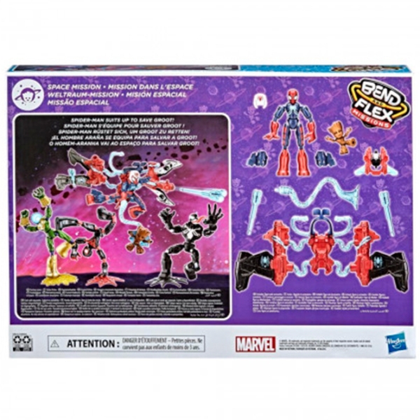 Фигурка Hasbro Spider-Man Spider-Man Space Mission Jet 4+ / Синий photo 2