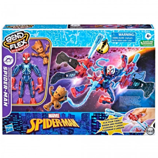 Фигурка Hasbro Spider-Man Spider-Man Space Mission Jet 4+ / Синий photo 3