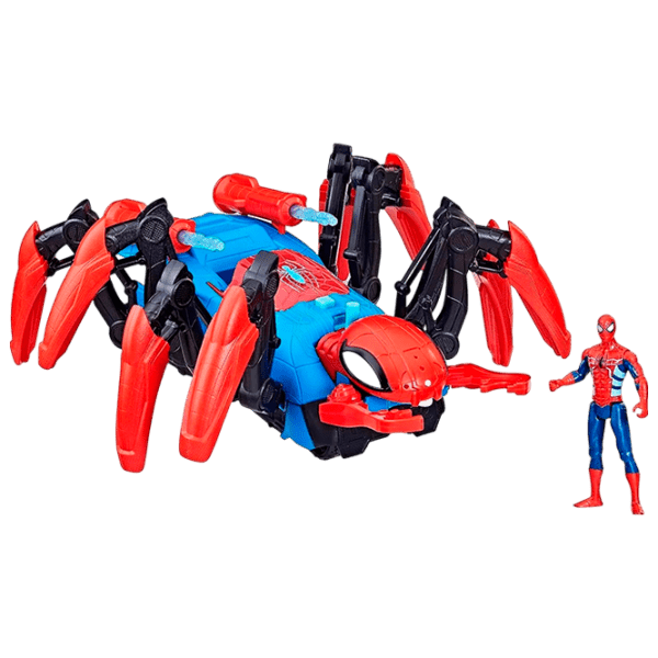 Figurine Hasbro Spider-Man Playset Crawl N Blast Spider 4+ / Red photo 1