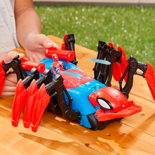 Figurine Hasbro Spider-Man Playset Crawl N Blast Spider 4+ / Red photo 4