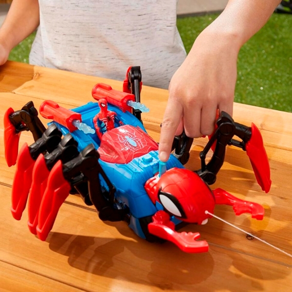 Figurine Hasbro Spider-Man Playset Crawl N Blast Spider 4+ / Red photo 5