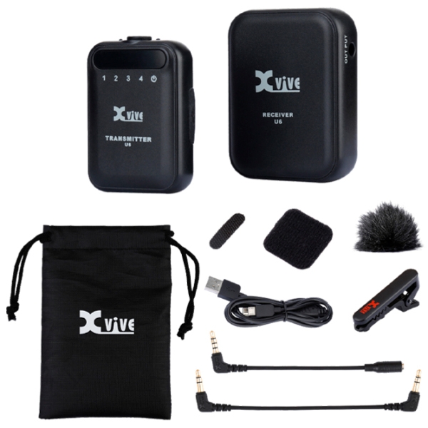 Microfon XVive U6 Compact Wireless Black  photo 8
