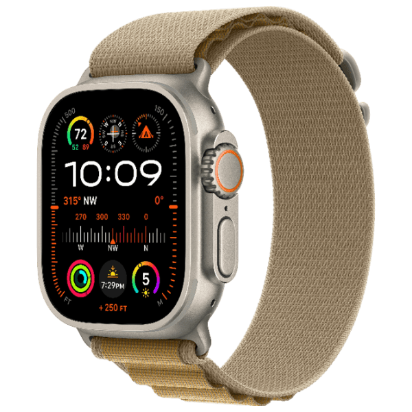 Умные часы Apple Watch Ultra 2 Натуральный Титан 1.92" | 49 мм | Титан/ Текстиль| MX4H3 photo 1