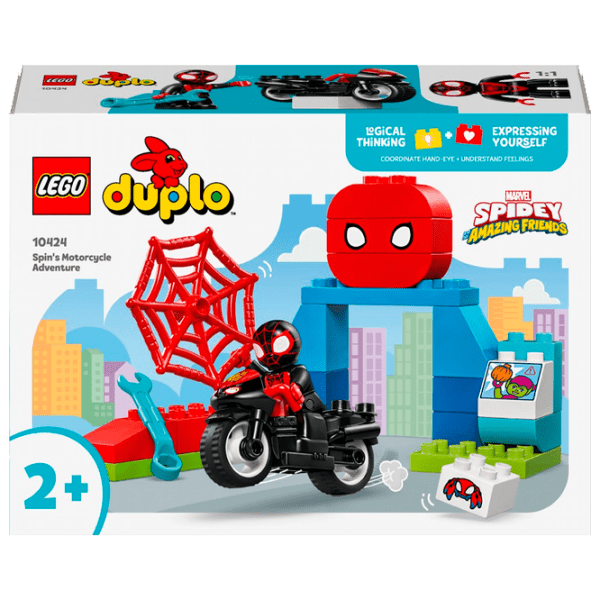 Constructor LEGO Spin'S Motorcycle Adventure Black Numărul de piese 24, 2+ photo 1