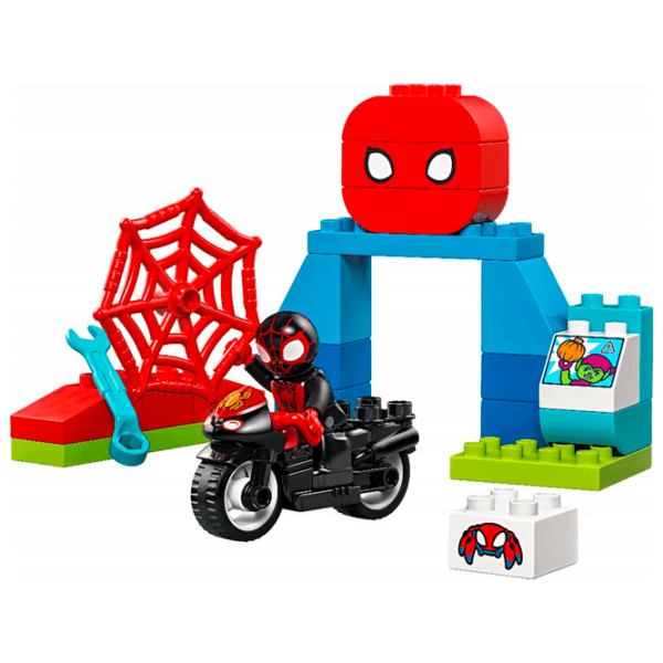 Constructor LEGO Spin'S Motorcycle Adventure Black Numărul de piese 24, 2+ photo 2