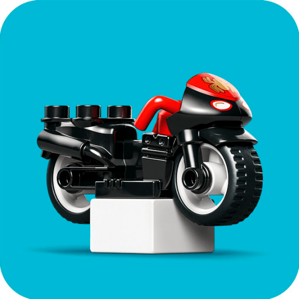 Constructor LEGO Spin'S Motorcycle Adventure Black Numărul de piese 24, 2+ photo 6