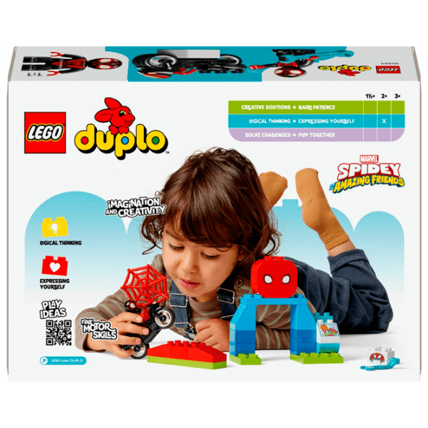 Constructor LEGO Spin'S Motorcycle Adventure Black Numărul de piese 24, 2+ photo 8