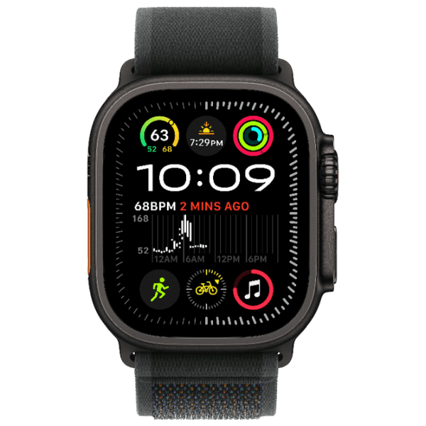 Умные часы Apple Watch Ultra 2 Black 1.92" | 49 мм | Титан/ Текстиль| MX4V3 photo 2