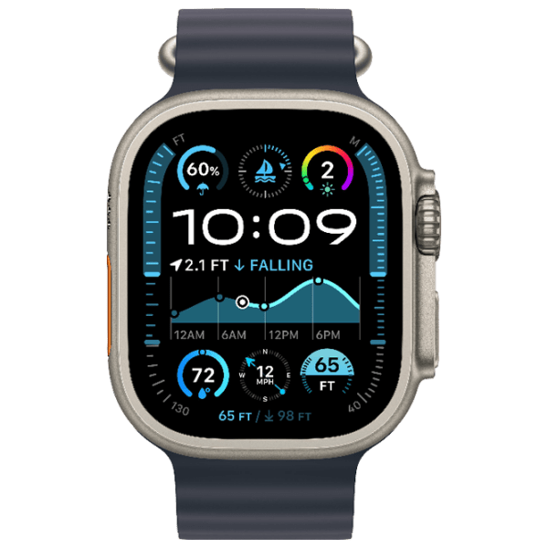 Умные часы Apple Watch Ultra 2 Натуральный Титан 1.92" | 49 мм | Титан/ Силикон| MX4D3 photo 3