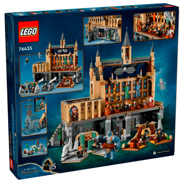 Конструктор LEGO Hogwarts Castle: The Great Hall Разноцветный Количество деталей 1732, 10+ photo 12