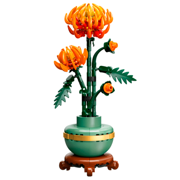 Constructor LEGO Chrysanthemum Green Numărul de piese 278, 18+ photo 2