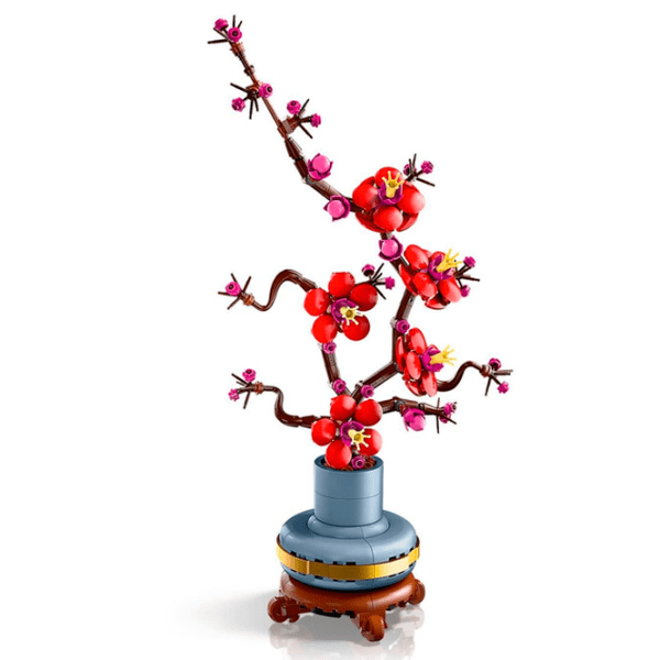 Constructor LEGO Plum Blossom Red Numărul de piese 327, 18+ photo 2