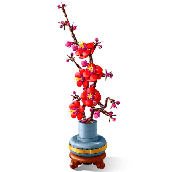 Constructor LEGO Plum Blossom Red Numărul de piese 327, 18+ photo 3