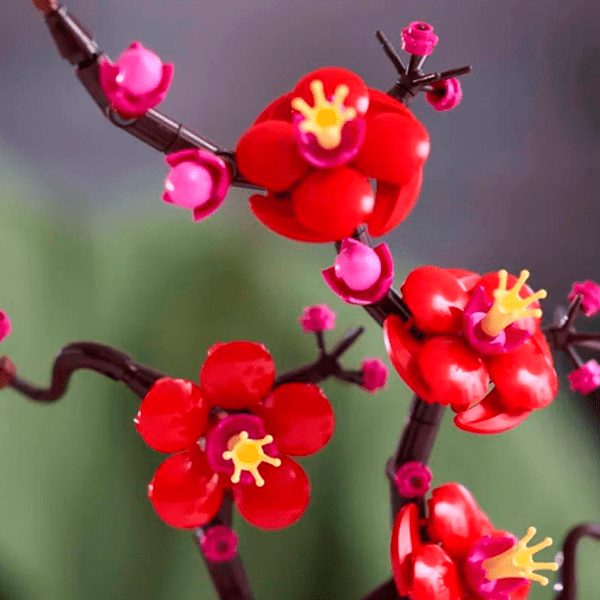 Constructor LEGO Plum Blossom Red Numărul de piese 327, 18+ photo 8