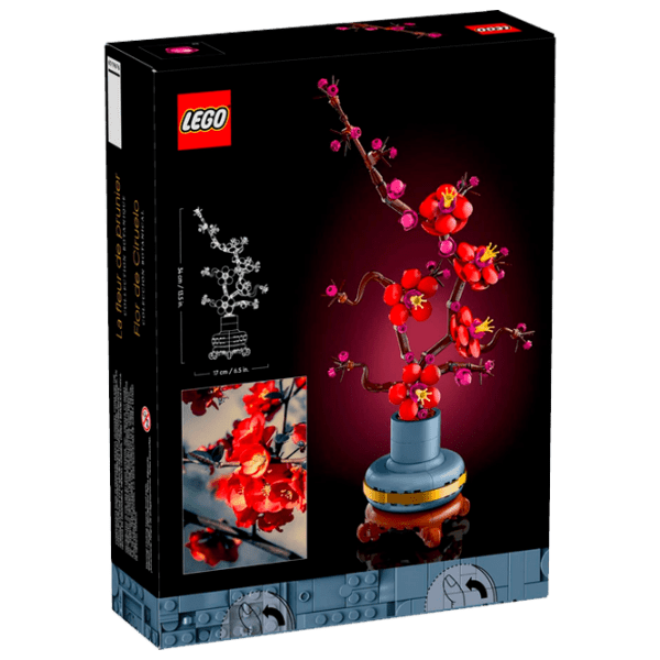 Constructor LEGO Plum Blossom Red Numărul de piese 327, 18+ photo 9