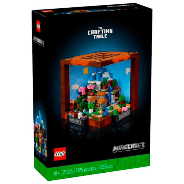 Constructor LEGO The Crafting Table Multicolor Numărul de piese 1195, 18+ photo 1