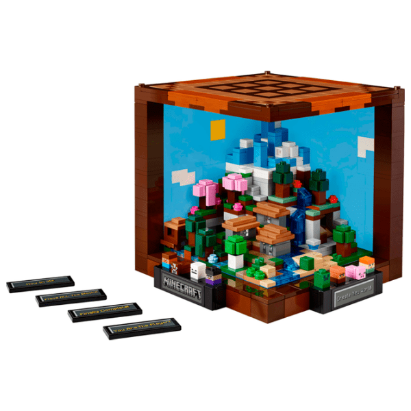 Constructor LEGO The Crafting Table Multicolor Numărul de piese 1195, 18+ photo 2