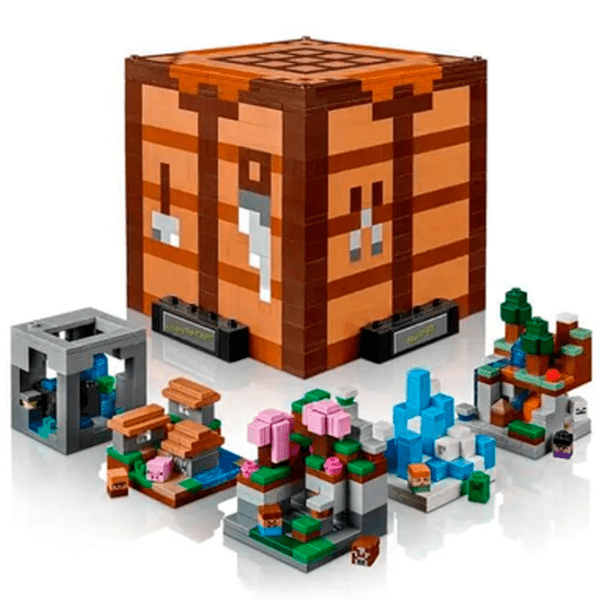 Constructor LEGO The Crafting Table Multicolor Numărul de piese 1195, 18+ photo 4