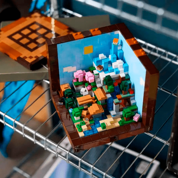 Constructor LEGO The Crafting Table Multicolor Numărul de piese 1195, 18+ photo 8