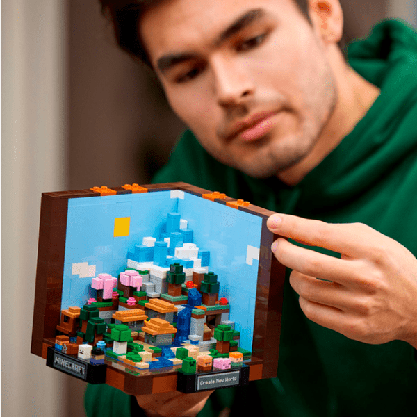 Constructor LEGO The Crafting Table Multicolor Numărul de piese 1195, 18+ photo 13