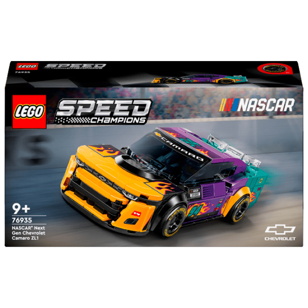 Constructor LEGO NASCAR Next Gen Chevrolet Camaro ZL1 Multicolor Numărul de piese 328, 9+ photo 1