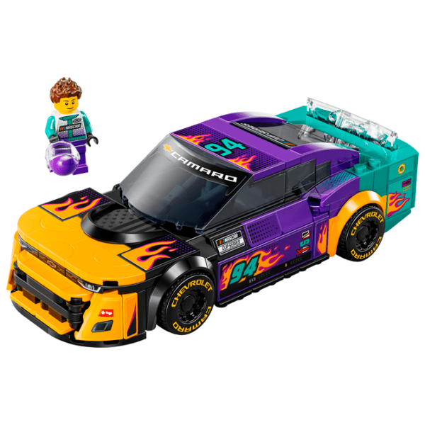 Constructor LEGO NASCAR Next Gen Chevrolet Camaro ZL1 Multicolor Numărul de piese 328, 9+ photo 2