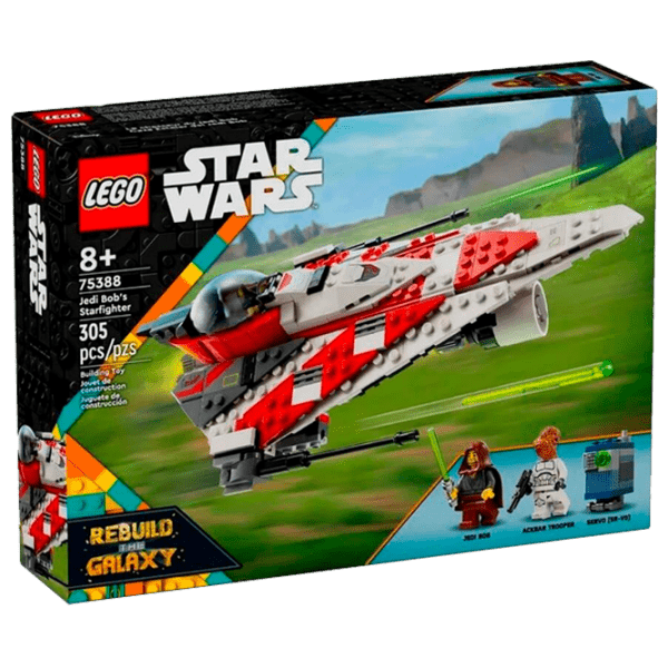 Constructor LEGO Jedi Bob's Starfighter Multicolor Numărul de piese 305, 8+ photo 1