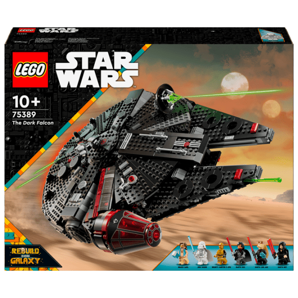 Конструктор LEGO The Dark Falcon Черный Количество деталей 1579, 10+ photo 1