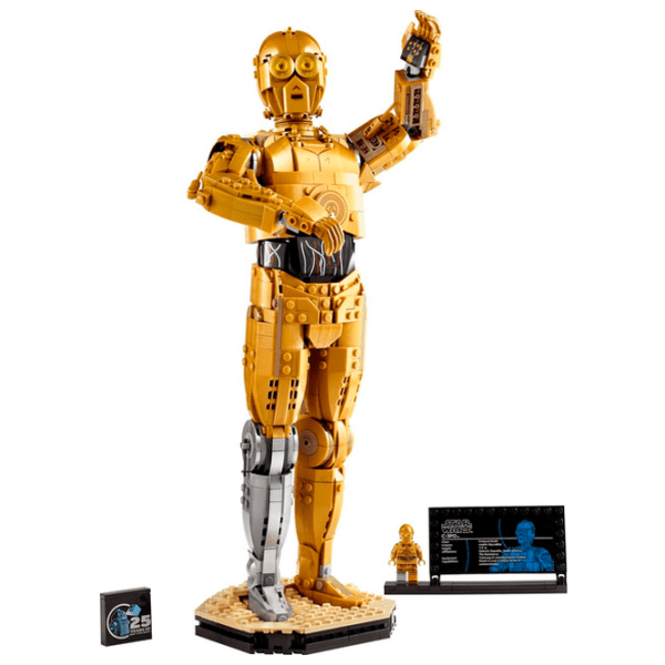 Конструктор LEGO C-3PO Золото Количество деталей 1138, 18+ photo 2